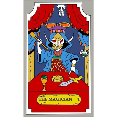 Jeronkarji Sihirbaz Jojo Tarot Kartı - Hd Tablo Ahşap Poster Fiyatı