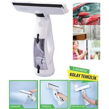 Kiwi KWC-7106 Şarjlı Cam Temizleme Makinesi Uzun Süreli Fiyatı