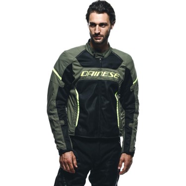 Dainese Air Frame 3 Army Green Black Fluo Tekstil Mont Fiyatı