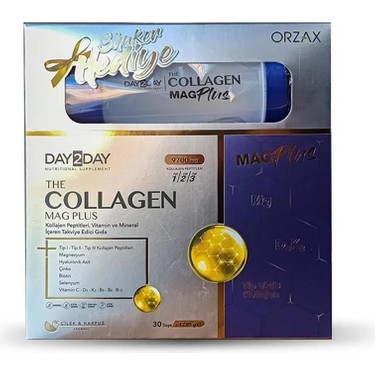 Orzax DAY2DAY The Collagen Mag Plus Shaker Fiyatı