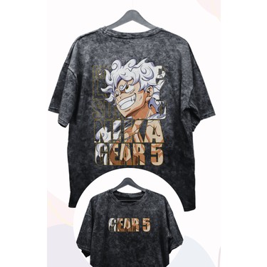 Fuddy Moda Unisex Sırt Baskılı One Piece Gear 5 Luffy Fiyatı