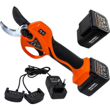 Max Extra MX8035 Çift Akülü Şarjlı Budama Makası 16.8 V 4.0 Fiyatı