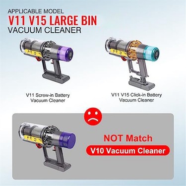 Affute Dyson V11 V15 SV14 SV15 SV22 Için Yükseltilmiş Toz Fiyatı