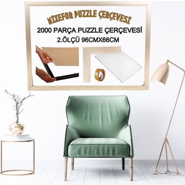 mixefor 2000 Parça Puzzle Çerçevesi 2.ölçü 96CM x 66CM Fiyatı