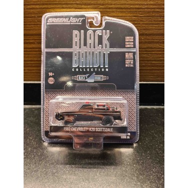 Greenlight 1/64 Black Bandit Chevrolet K-20 1982 Scottsdale Fiyatı