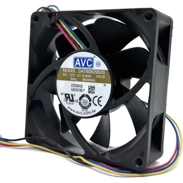 Avc 80X80X25 8cm 12V 0.84A DATB0825B2S 4 Pin Pwm Kontrollü Fiyatı