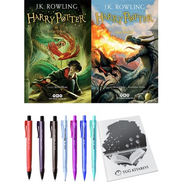 Harry Potter Sırlar Odası ve Ateş Kadehi - 2 Kitap - J.K. Kitabı