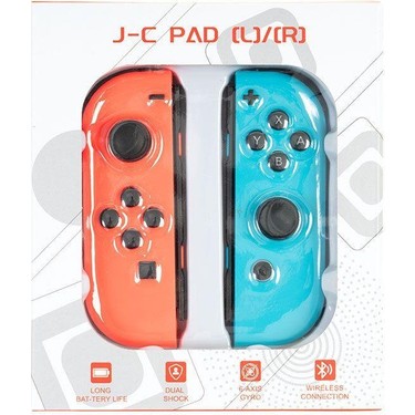 Cosmostech Ns Switch Uyumlu 2'li J-C Joycon Pad Controller Fiyatı