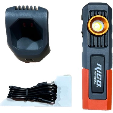 RICO 013-RC0027 Şarjlı İstasyonlu Mıknatıslı Led Lamba 600 Fiyatı