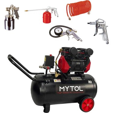 Mytol MYK0501 Yüksek Hızlı Hava Kompresörü 50 Litre + 5 Fiyatı