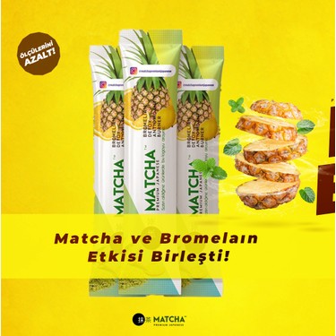 Matcha Premium Japanese Matcha & Bromelain 1 Kutu Limon Fiyatı