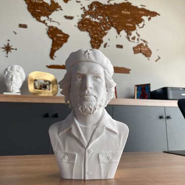 Root Made Che Guevara Büstü Dekoratif Obje Kitaplık Dekor Fiyatı