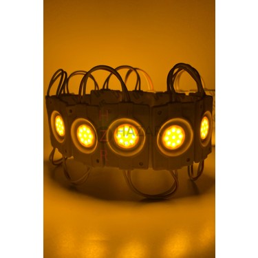 Hazar Led 12 Volt 2.4 Watt Tekli Su Geçirmez Modül Led Sarı Fiyatı
