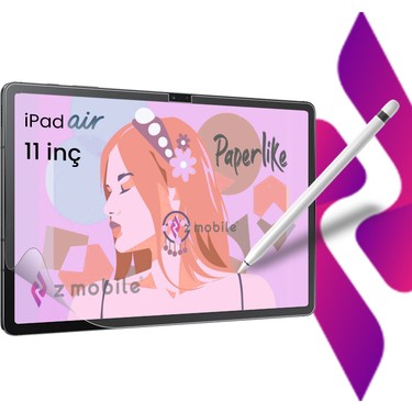 Z-Mobile iPad Air 11 M2 2024 6. Nesil Uyumlu Paperlike Nano Fiyatı