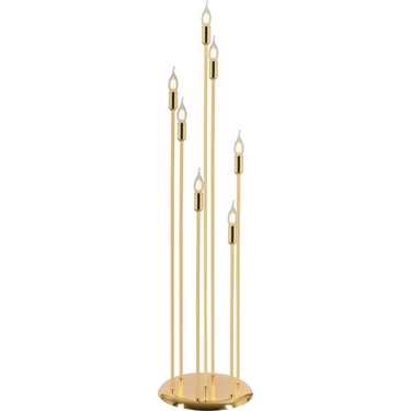 【匿名配送】美品　良センタリング　ムク SAR 117/081 TR Turan Collection Yuvarlak 7'li Mızrak Şamdan Gold Kaplama Fiyatı