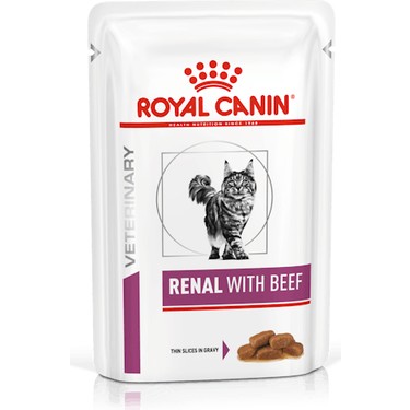 Royal Canin Renal With Beef Premium Kedi Yaş Maması 12 x 85 Fiyatı