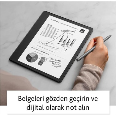 Amazon Kindle Scribe 10.2 E Kitap Okuyucu Standart Pen 16 Kitabı