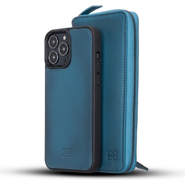 Bouletta Apple iPhone 13 Pro Max Uyumlu Deri Zip Kılıf Fiyatı