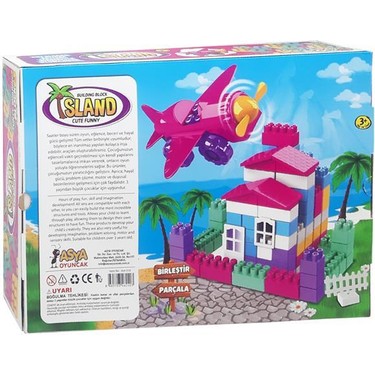 Asya Oyuncak ANT010 Ant Blocks Island 100 Parça Eğitici Fiyatı