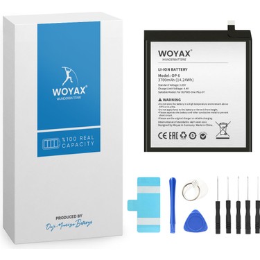 Woyax by Deji OnePlus 6T / OnePlus 7 Uyumlu Premium Batarya Fiyatı