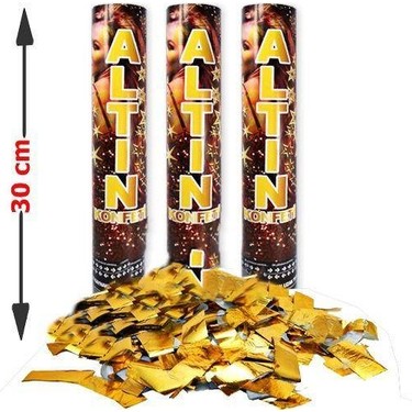 Parti Dükkanım Konfeti Çeşitleri (Altın Renkli 30