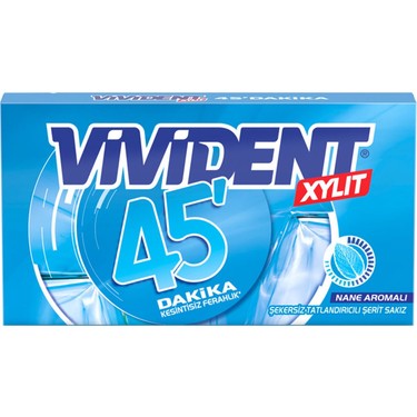 Vivident 45 Dk Cüzdan Nane Aromalı Sakız 26G Fiyatı