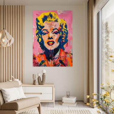 Painted Anarchy Pop Art Zamansız Sanat Başyapıt Duvar Sanatı Fiyatı