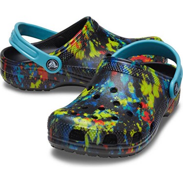 Crocs tie dye kids on sale