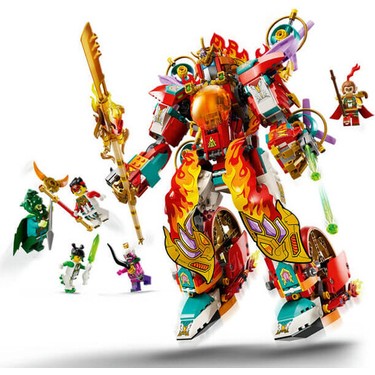 Lego® Monkie Kid Nezha'nın Ateş Çemberi Robotu 80057 Fiyatı