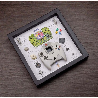 Ninastore Sega Dreamcast Konsol Kolu Çerçeve Sanatı Lüks Fiyatı