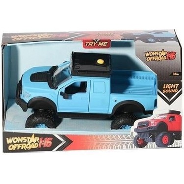 Zuzu Toys Wonstar Offroad Sesli ve Işıklı 1:16 40165 Mavi Fiyatı