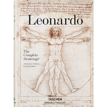Taschen Leonardo da Vinci The Graphic Work Frank Zöllner Kitabı