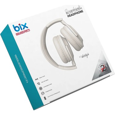 Bix Soundcraft H2 40MM Sürücü 14 Saat Çalma Süreli Fiyatı