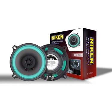 Araç hoparlörü kolon 13cm 5inc 130watt niken 2 ADET Fiyatı