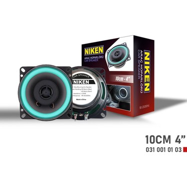 Araç hoparlörü kolon 10cm 4inc 80watt niken 2 ADET Fiyatı