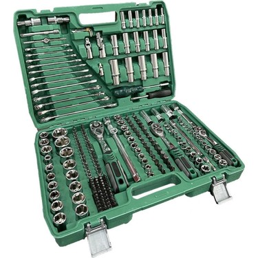 Grayzer 216 Parça 1/2 - 1/4 - 3/8 Lokma Seti Yeşil Fiyatı