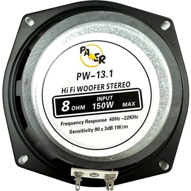 Pawer 150WATT 13CM 8ohm Kabin Hoparlör - 1ADET Fiyatı