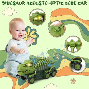 Elifeshop Fosil Dinosaur Tracks Dinozor Iskeleti Işıklı Fiyatı