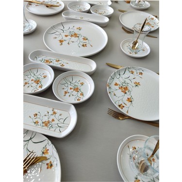 ①2本セット Yiğit Seramik Züccaciye Çiğdem Model 12 Kişilik 21 Parça Fiyatı