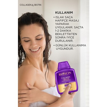 Bioxcin Collagen & Biotin Ekstra Hacim Şampuanı 300 ml - Fiyatı