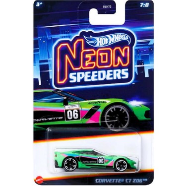 Hot Wheels Neon Yarışçılar HLH72 - Corvette C7 Z06 HRW81 Fiyatı