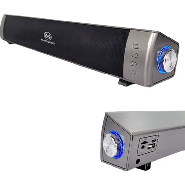 MAXWORD SLC-40USB-BT Şarjlı Soundbar 40 Watt Bluetooth USB Fiyatı