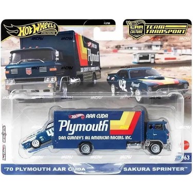 Hot Wheels Premium HRV38 Team Transport '70 Plymouth Aar Fiyatı