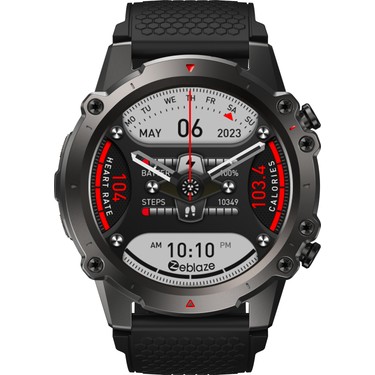 Zeblaze Vibe 7 Lite Black Akıllı Saat - Siyah, SpO2 (Kan Fiyatı
