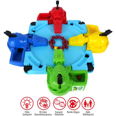 Espri Toys Çılgın Croco Top Toplama Oyunu 4'lü Fiyatı