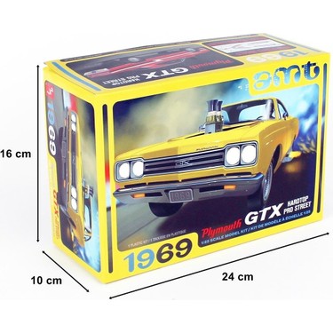 AMT 1180M 1/25 Ölçek, 1969 Plymouth GTX Hardtop Pro Street Fiyatı