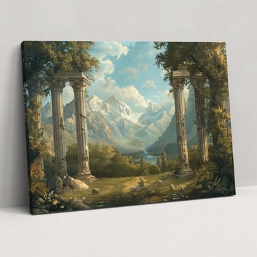 Painted Anarchy Görkemli Manzara Klasisizm Duvar Sanatı - Fiyatı