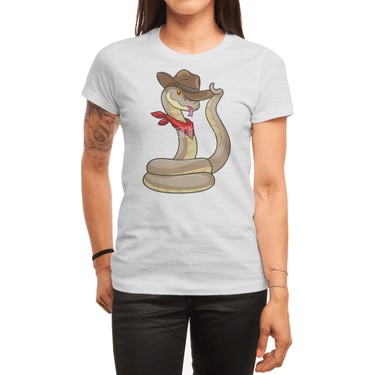 Fizello Snake As Cowboy With Scarf Spor T Shirt Fiyat