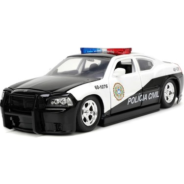 Fast&furious 2006 Dodge Charger Police 1:24 Ölçek Die-Cast Fiyatı