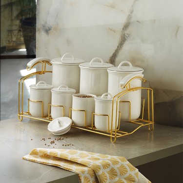 Aryıldız Lunar Gold 7 Parça Baharat Takımı Fiyatı